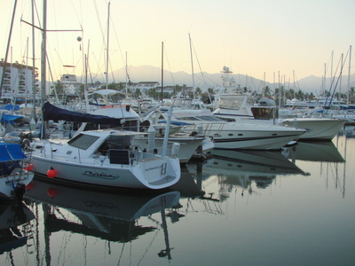 Marina of Puerto Vallarta.